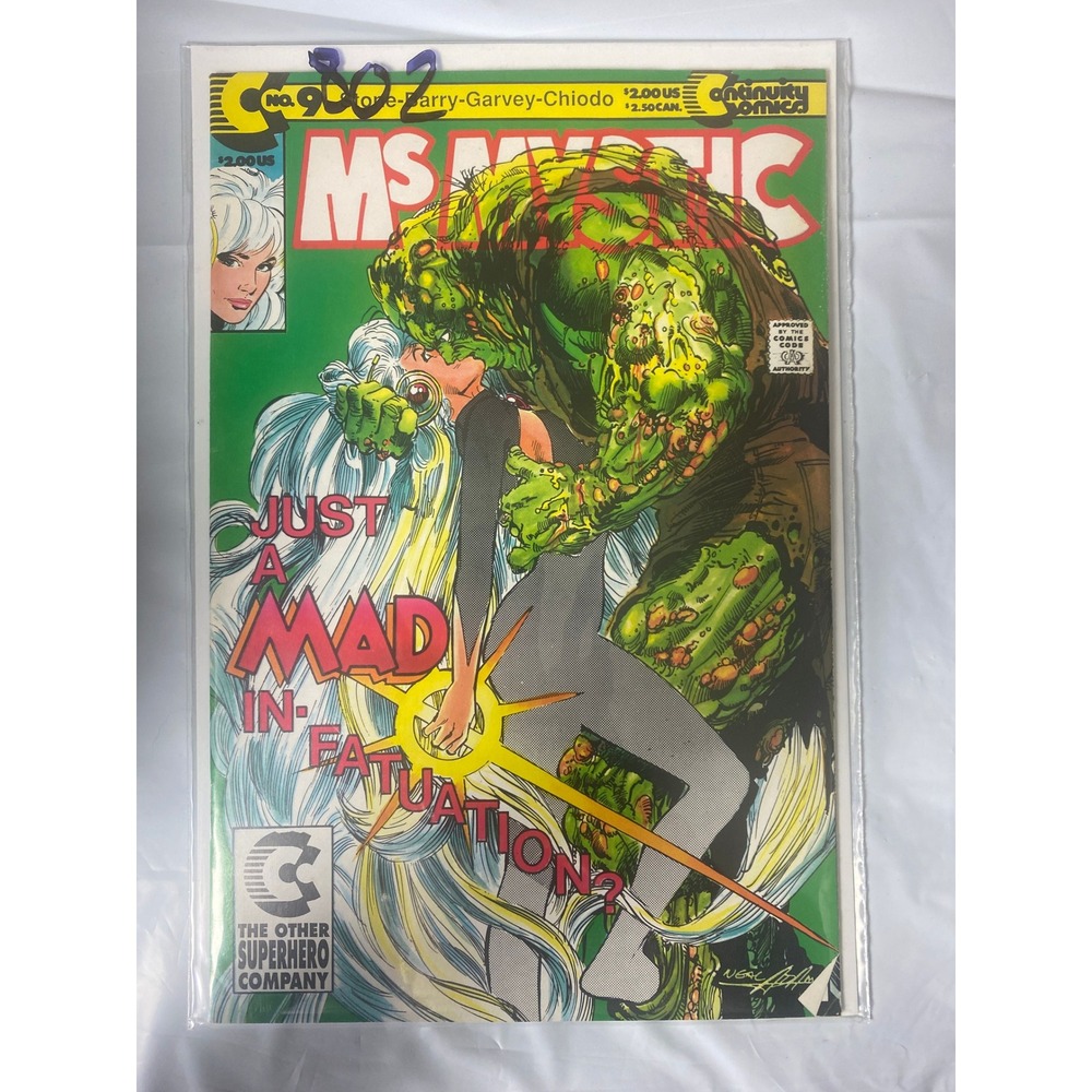 Ms Mystic 9 Continuity Comics 1993 Neal Adams Just a Mad Infatuation US Comics